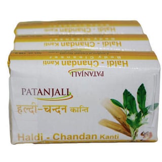 Patanjali Haldi Chandan Soap 3 X150Gr