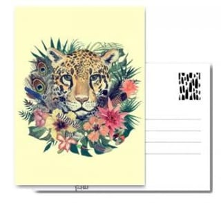 Panter Met Bloemen