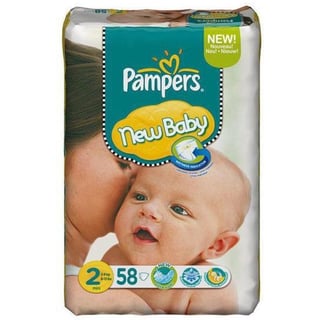 Pampers New Baby - Luiers Maat 2 - Mini Dry Max 58st