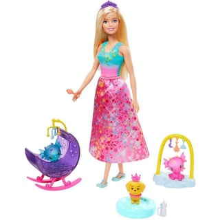 Barbie Dreamtopia Speelset Fee - Prinses Met Honey en Baby D