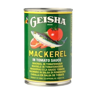 Geisha Brand Mackarel In Tomatensaus