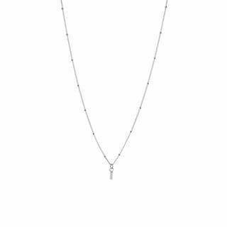 Gold Plated Necklace with Rod - Sterling Silver / Silver