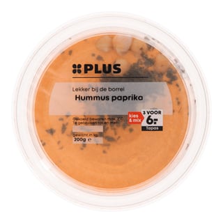 PLUS Hummus Paprika
