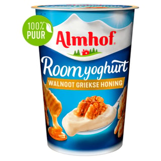 Almhof Roomyoghurt Walnoot-Griekse Honing