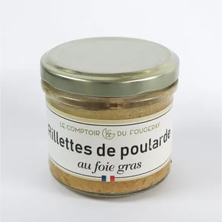 Rillettes de poularde au foie gras