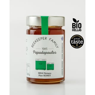 Honey Pine Raw Organic 250g