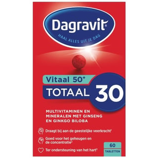 DAGRAVIT VITAAL 50+ BLISTER 60tb