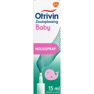 Otrivin Baby Neusspray Zoutoplossing 15ml 15