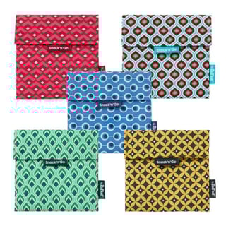 Snack'n'Go Vintage herbruikbaar snack zakje