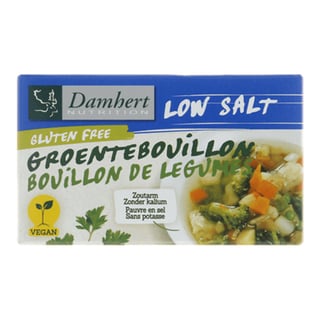 Damhert Low Salt Groentebouillonblokjes
