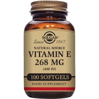 SOLGAR Vitamin E 268 Mg-400 IU Complex (Natuurlijk Vitamine E)