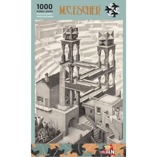 Puzzle 1000st Escher Waterval