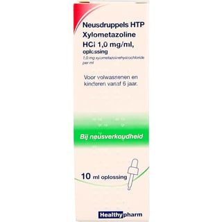 Healthypharm Neusdruppels Xylometazoline 10m
