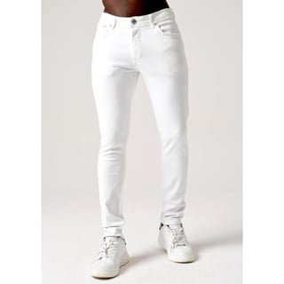 Witte Jeans Heren Slim Fit - LF/DNM/1089 - Wit