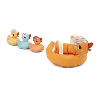 Lilliputiens Mama Eend en Haar Magnetische Eendjes