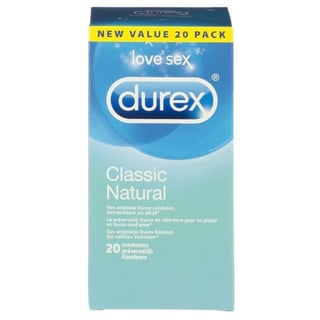 DUREX NATURAL CLASSIC 20st