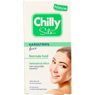 Chilly Silx Harsstrips Face Normale Huid 20s