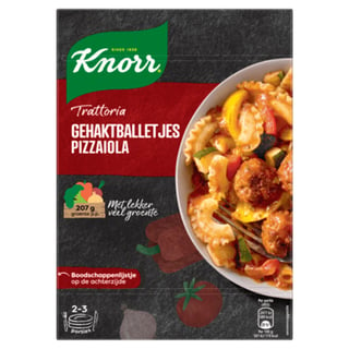 Knorr Wereldgerecht Gehaktbal-Pizza