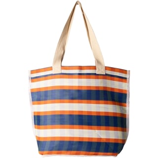 Au Maison Gerecyclede Tas Blauw/oranje