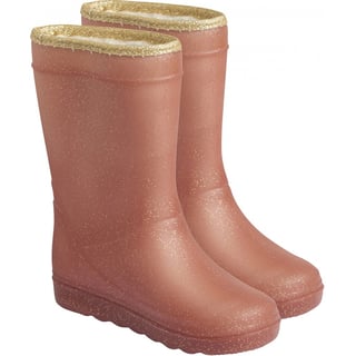 Enfant Thermo Boots Glitter Metallic Rose