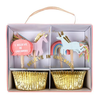 Meri Meri Cupcake Kit I Believe in Unicorns