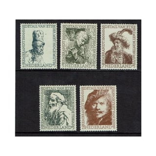 Serie Nederland Zomerzegels 1956 NVPH 671-675 Postfris