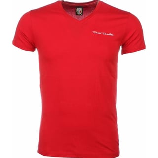 T-Shirt - Blanco Exclusive - Rood