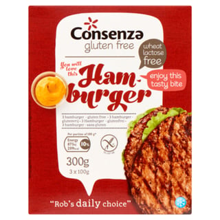 Consenza Glutenvrij Hamburgers