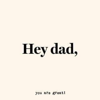 Kaart Leukigheidjes Hey Dad