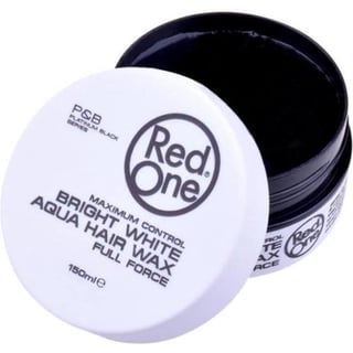 Red One Maximum Control Bright White Aqua Hair Wax 150ML