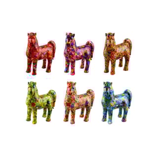 Spaarpot Paard Joy H21cm in 6 Kleuren