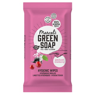Marcel'S Green Soap Cleaning Wipes Patchouli