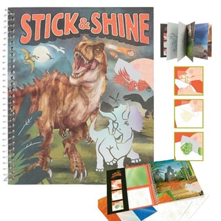 Dino World Stick and Shine Transferboekje