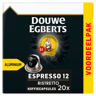 Douwe Egberts Capsules Espresso 12 Ristretto