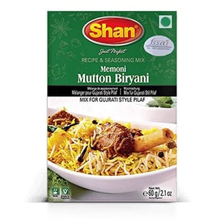 Shan MEMONI MUTTON BIRYANI MASALA 60 Grams