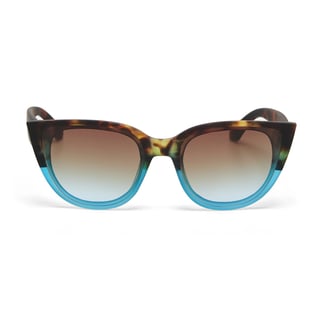 Zonnebril SILVIA Cat-Eye Havana Blue OK020-HB