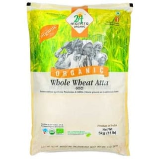 Organic Whole Wheat Atta Flour 5Kg