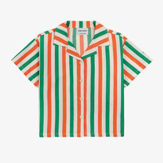 Bobo Choses Vertical Stripes Woven Shirt - Maat: 6-07Y