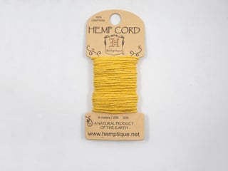 Hemp Cord  6m & 3m - Yellow