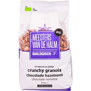 Crunchy Granola Chocolade Hazelnoot
