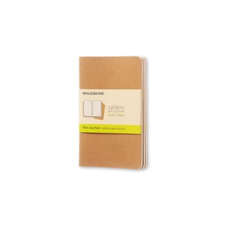 Moleskine notebook cahier pocket plain - 9 x 14cm / kraft