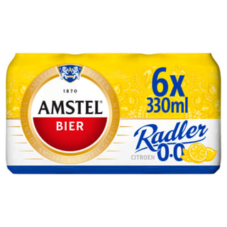 Amstel Radler 0.0 Bier Citroen Blik 6x33cl