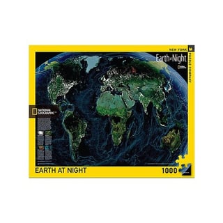 Leg Puzzel De Aarde Bij Nacht 1000st