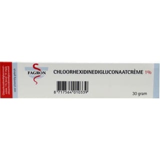 Chloorhexidine 1% Creme Digluconate - 30G Fagron Desinfectiemiddel