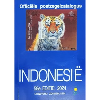 Officiële Postzegelcatalogus Indonesië 2024