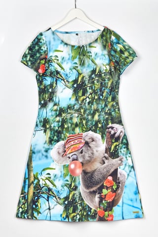 Bubblegum Koala Dress