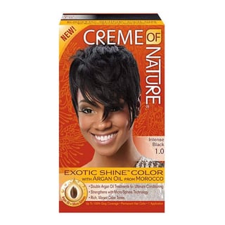 Creme Of Nature Exotic Shine Color With Argan Oil 1.0 Intense Black