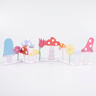 Meri Meri Mushroom Concertina Card