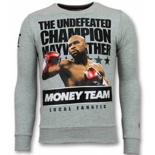 Mayweather Trui - Floyd Sweater Heren - Grijs