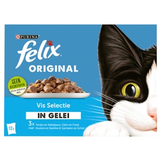 Felix Original Kattenvoer Vis Selectie